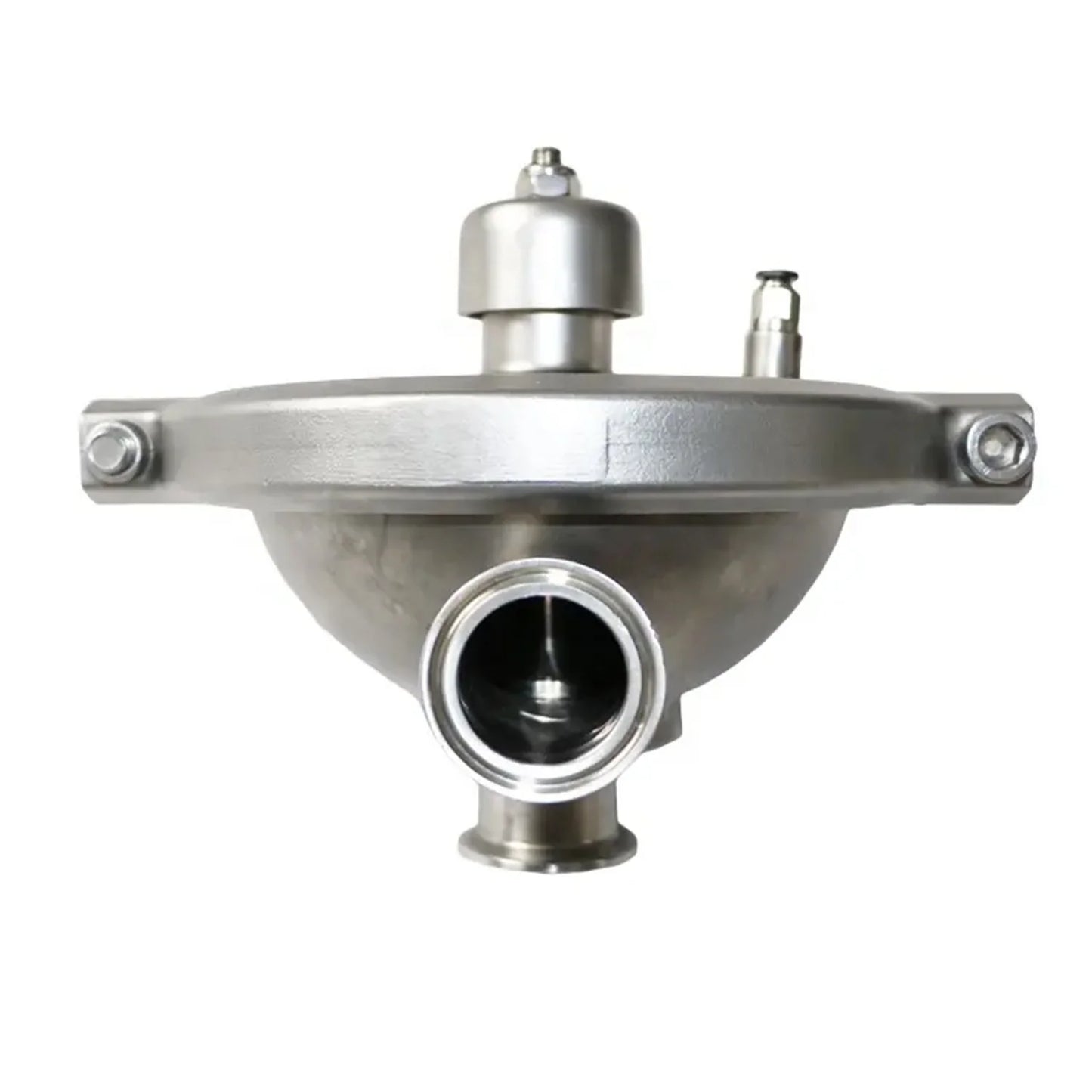 DN40 Food Grade Sanitary Stainless Steel CPMO Constant-Pressure Modulating Valve with Diaphragm Structure