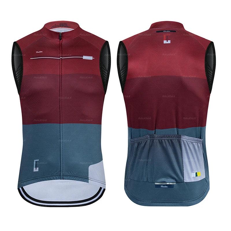 2023 Autumn Cycling Clothing Sleeveless Cycling Vest Mtb Sports Team Bicycle Jerseys Ultralight Jackets Unisex Cycling Clothes
