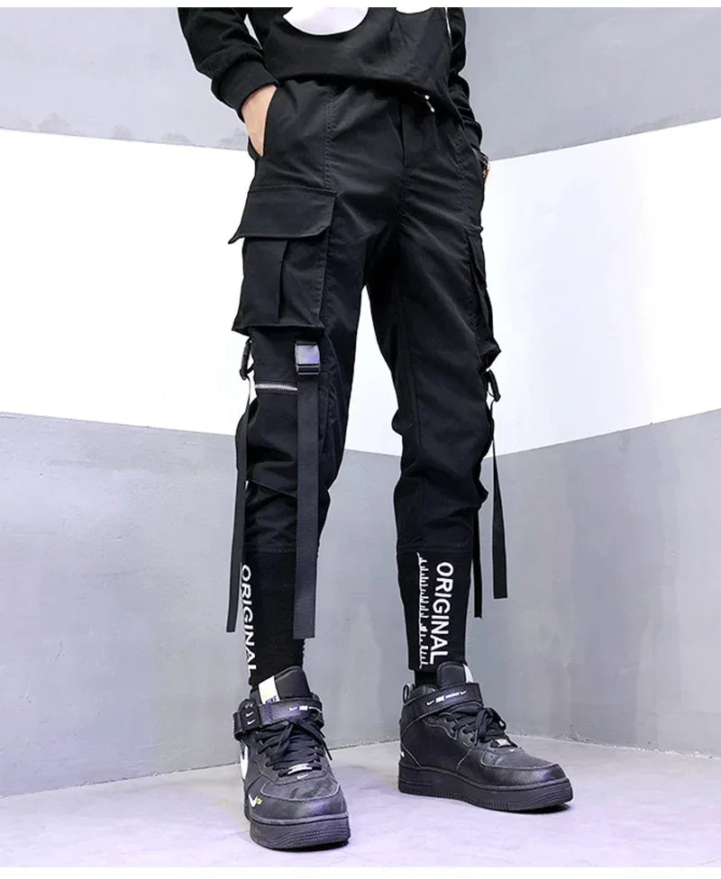 Harajuku Joggers Cargo Pants Men Fashion Casual Multi Pocket Streetwear techwear Men Women Sport Trousers Trending y2k Style