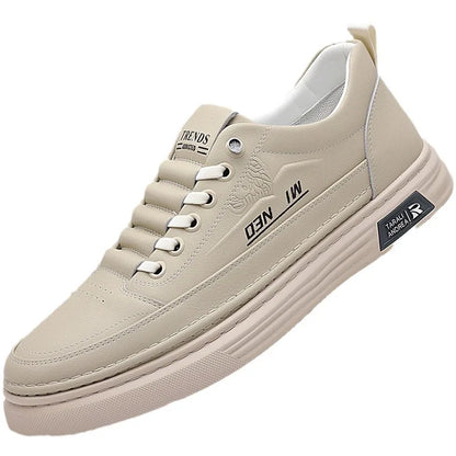 Trends Men Spring Casual Lace-Up Sneakers Round Toe Mesh Lining Rubber Outsole Anti Slippery Court Shoes