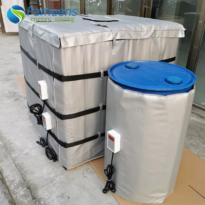 High Quality 1000 Litre IBC Tote Heater Jacket Heating Blanket with Digital Thermostat and Overheating Protection