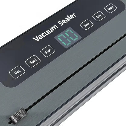 Compact Design Automatic Vacuum Sealer Machine Electric Food Savers Dry Moist Modes Hot Automatic Food Packing Machine