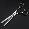 6.0 Inch FZC New Fashion Design Beauty Barber Flat Scissors Tooth 1 Set of 5 Kind of Scissors Single Hairdressing Scissor HS-860