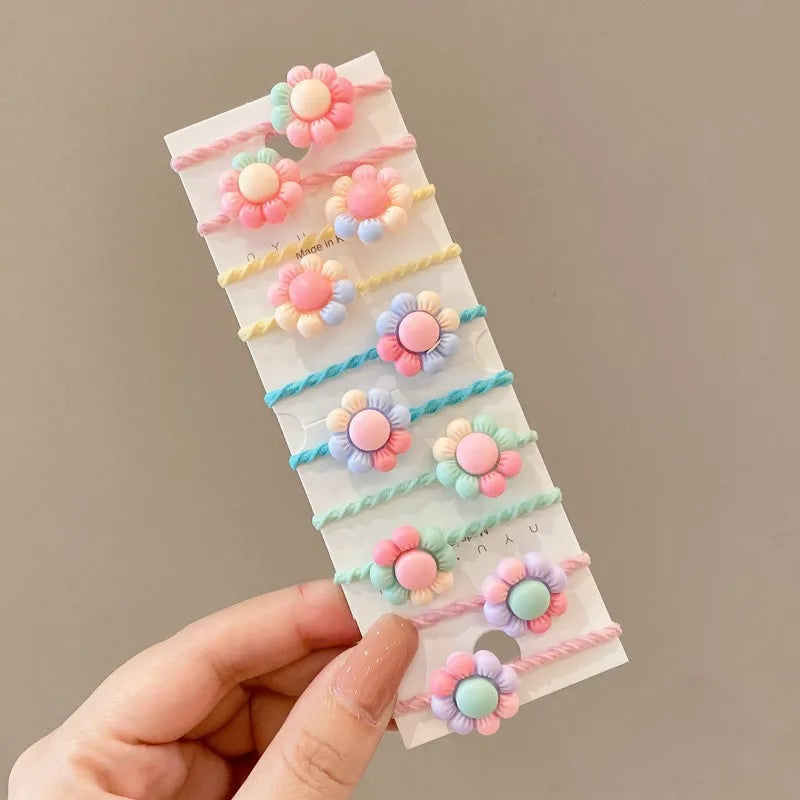 Baby Hair Loop Does Not Harm Hair Small Sweet Band High Elasticity Girls Rope Headband Children Hair Accessories