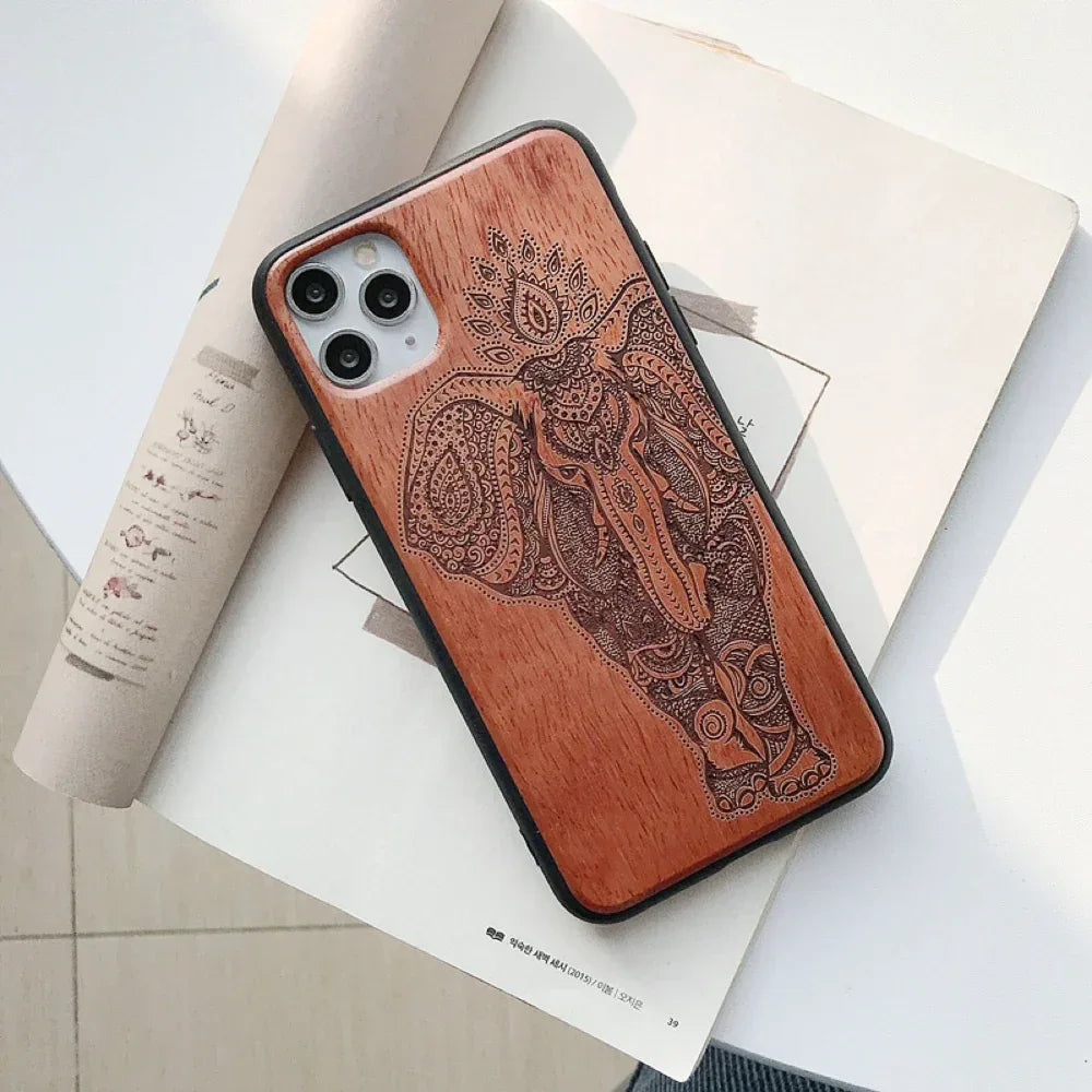 Natural Wood Phone Case For Xiaomi Mi 9 10 11 12 13 14 15 Pro Cover For Xiaomi 15 14 12S 12X 13 Ultra Wood Funda DIY Shell Coque