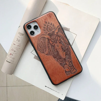 Natural Wood Phone Case For Xiaomi Mi 9 10 11 12 13 14 15 Pro Cover For Xiaomi 15 14 12S 12X 13 Ultra Wood Funda DIY Shell Coque