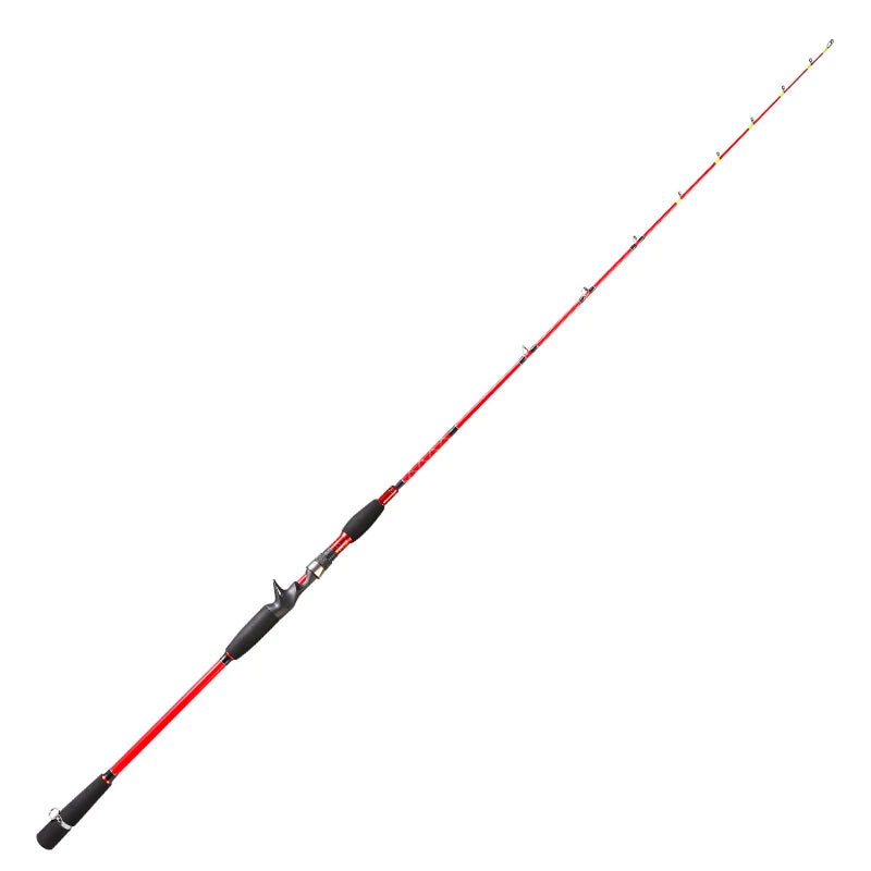 Palmer 1.76m Fiberglass Solid Jigging Rod Saltwater Fishing Slow Pitch Jigging Rods MH Power Shore Boat Fishing Rods