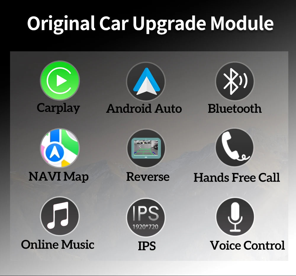1920*720p Linux Carplay Android Auto Upgrade Display 10.25" GPS Navigation for Audi A4 B9 A5 2017-2019