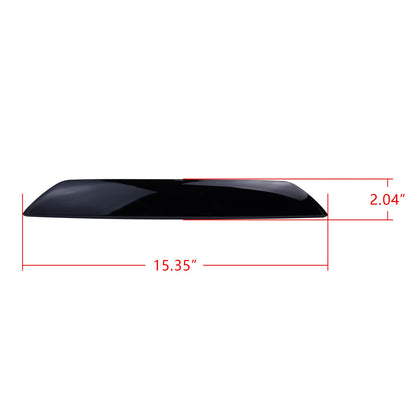 For Ford Transit MK8 Tourneo Custom 2012-up Single tailgate Third LED High Mount Level Brake Stop Light Lamp Black Lens