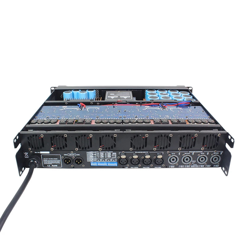 Sinbosen Stereo Integrated Power Amp Circuit Switch Class Td 4 Channel 1000 Watts Brand Professional Power Amplifier