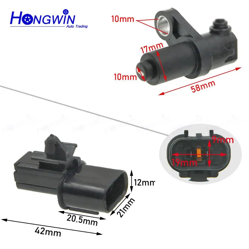 ABS Wheel Speed Sensor Front For Mitsubishi Pajero Montero Sport II 2008-2017 L200 Triton IV MN102573 MN102574 MN102577 MN102578