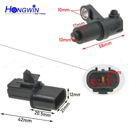 ABS Wheel Speed Sensor Front For Mitsubishi Pajero Montero Sport II 2008-2017 L200 Triton IV MN102573 MN102574 MN102577 MN102578