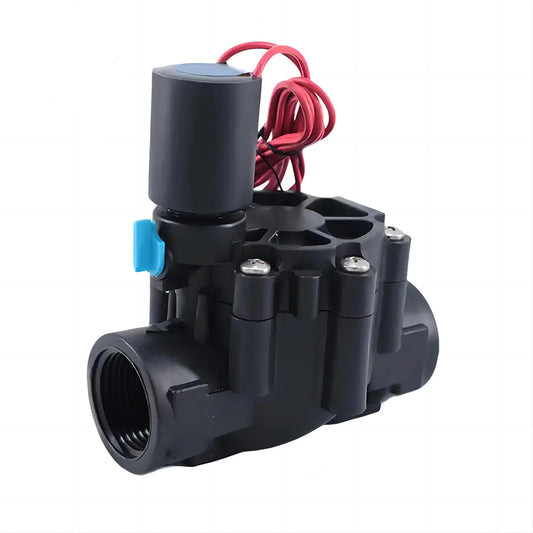 2-Way 3/8 Inch-1Inch Garden Plastic AC220V DC12V DC24V Latching Irrigation Solenoid Valve for Water Irrigation Flow Regulation by PDG ibma