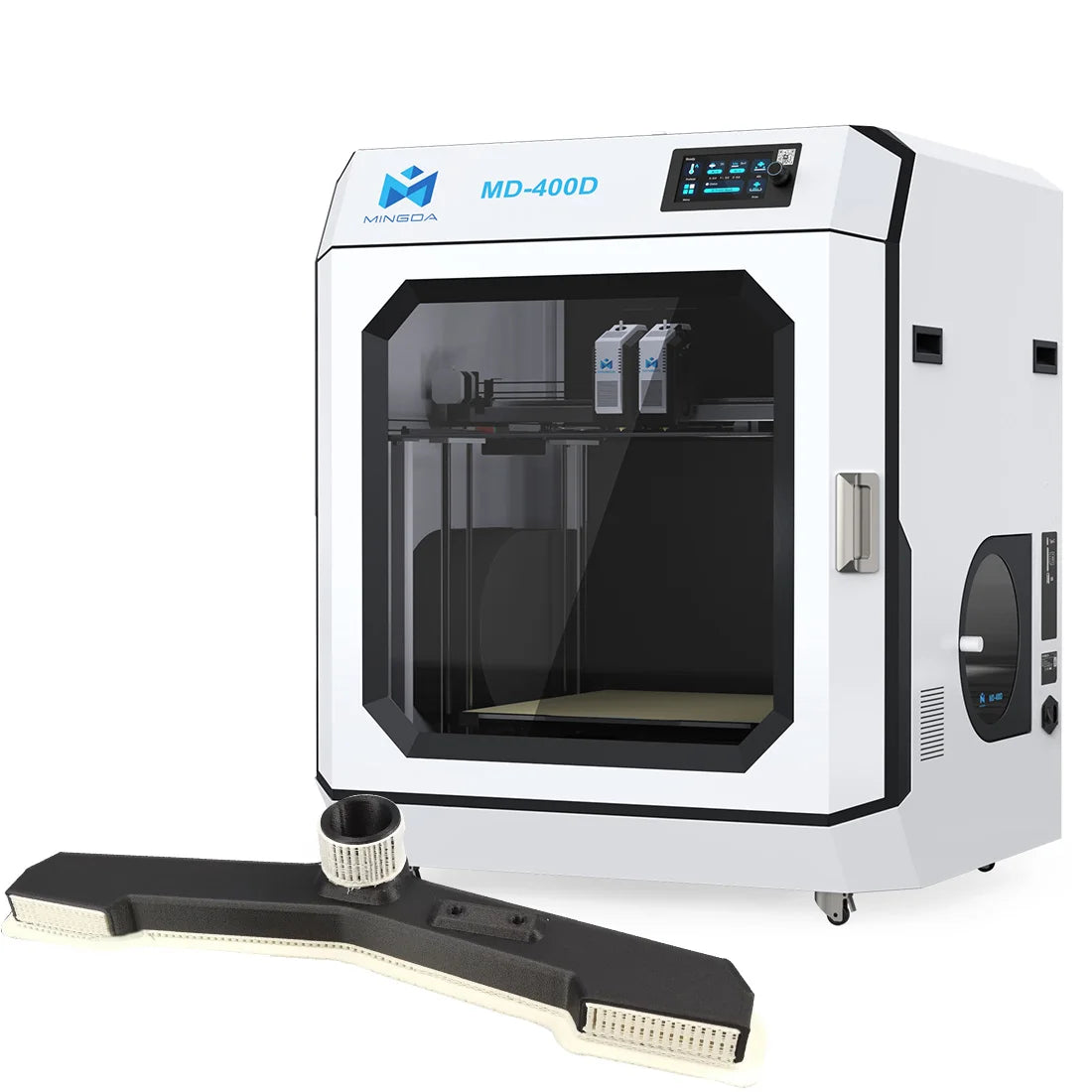 MD-400D Dual Extruder Insole Printing Machine Hot Selling KLIPPER 3D FDM ABS Printer Prototyping Rapid Prototyping Two