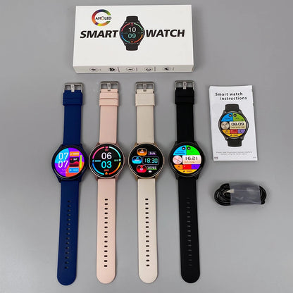 ZW60 1.43 Inch TFT Touch Screen Android Smart Watch Newest Model with Heart Rate Monitor GPS Navigation Compass IP67 Waterproof