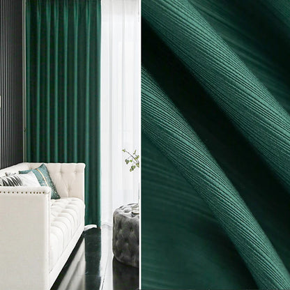 YCENTRE Modern Style Solid Color Window Treatment Curtains Thermal Insulated Curtains Blackout Curtain Drape For Living Room