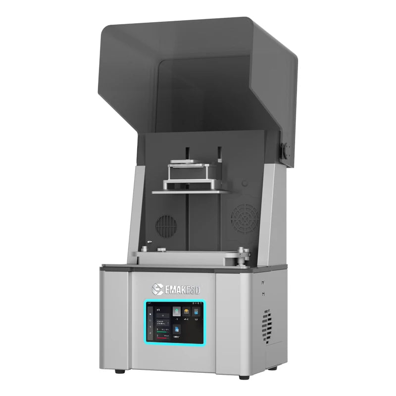 Emake3D 7 Inch 9K Dental 3D Printer with Curing Automatic Small Jewelry Printer with 1 Year Warranty New Model
