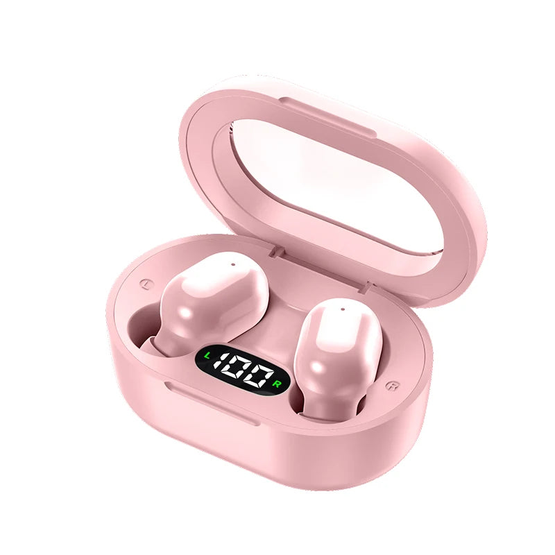 Earplugs Headphones Digital Display Ear Clip Type Headphones Gaming Headphones