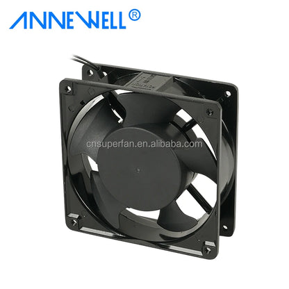 4 Inch Cheap Price 120x120x38 Cabinet AC Cooling Fan for Egg Incubator DP200A P/N2123XSL 12cm 12038 220V 0.14A Axial Cooling Fan