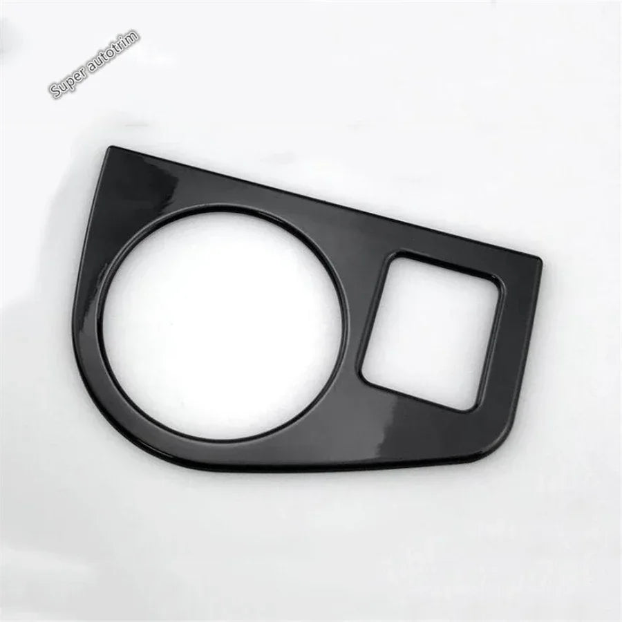 Center Control Gear Shift Panel Inner Door Armrest Handle Cover Trim Black Fit For VW Volkswagen Polo 2019 - 2023 Accessories