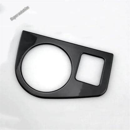 Center Control Gear Shift Panel Inner Door Armrest Handle Cover Trim Black Fit For VW Volkswagen Polo 2019 - 2023 Accessories