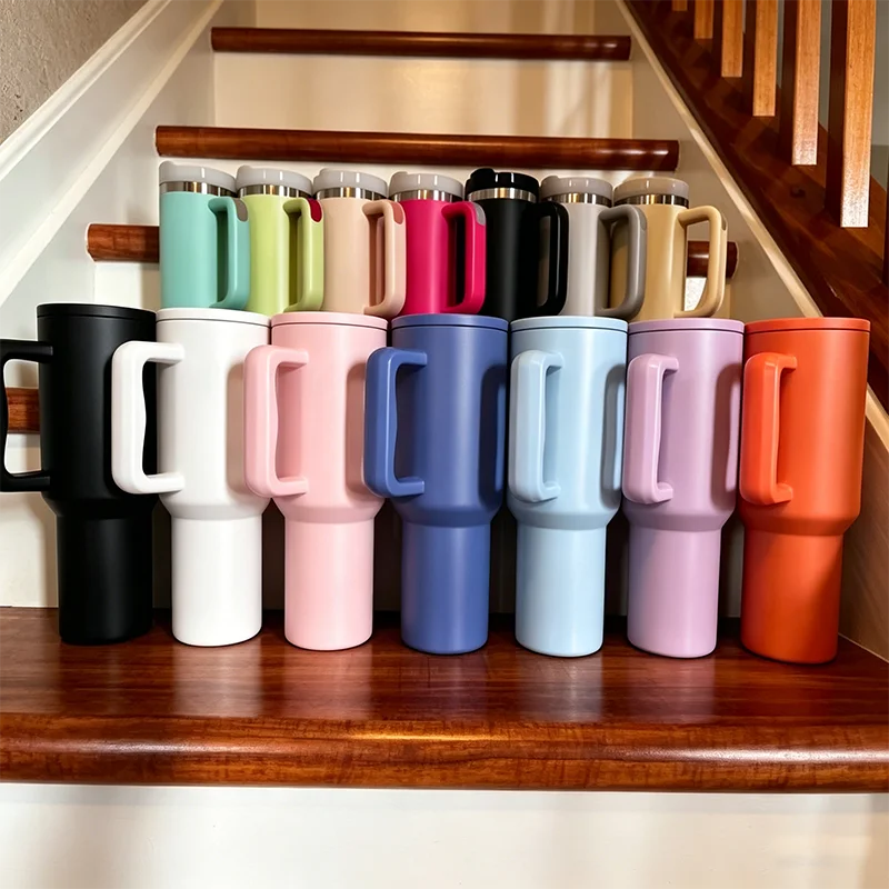 Us Warehouse 40 OZ Vacuum Insulated Office Use 40 OZ Insulated Tumbler for Home Office Outdoor Daily Use
