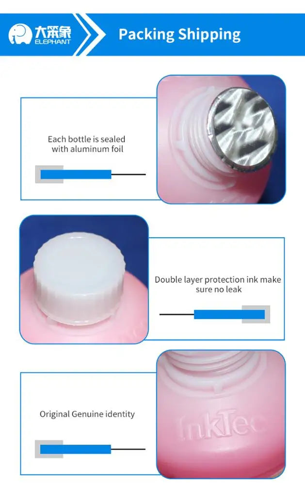 1 Bottle 4 Color 1000ml Hot Sale New Model SES G7 Korea Inktec Sublinova Sublimation Dye Ink