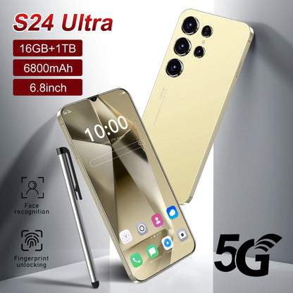 Factory Price Orignal Brand Mobile Phones S24 Ultra 5G Smartphone 1TB Unlocked Android Telephone