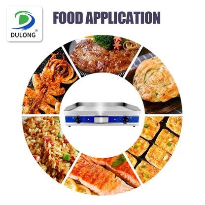 High Sales Pancake Griddle Ideal Catering Commercial Catering Equipment Electric Flat Griddles & Grill Pans for Hotel Restaurant