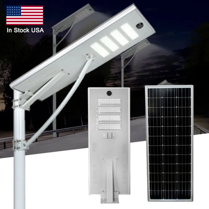 2026 High Quality 15W 30W 50W 80W Aluminium Alloy Ip65 Solar Outdoor Waterproof Efficiency Led Solar Street Light