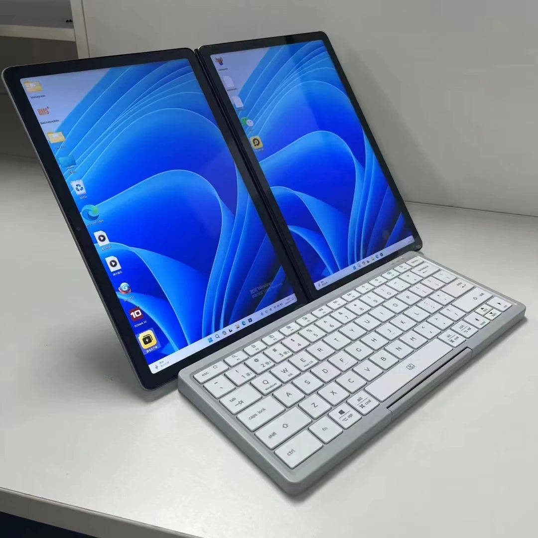 OEM Dual Touchscreen 11 Inch 180° Adjustment Notebook N100 CPU 32GB+512GB/1TB Touchscreen Laptop Table PC Factory Price
