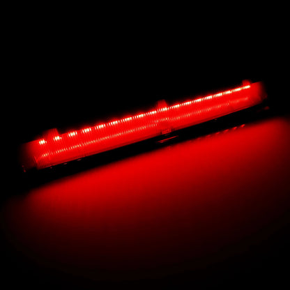 For Ford Transit MK8 Tourneo Custom 2012-up Single tailgate Third LED High Mount Level Brake Stop Light Lamp Black Lens
