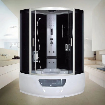 Factory Direct Supplier Bathroom Bath Steam Enclosure Glass Shower Cabin with Shower