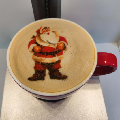 EVEBOT EB-FC1 Free Shipping Selfie 3D Coffee Printer Edible Ink Cappuccino Latte Full Color Barista Hotel Inkjet Food Printer