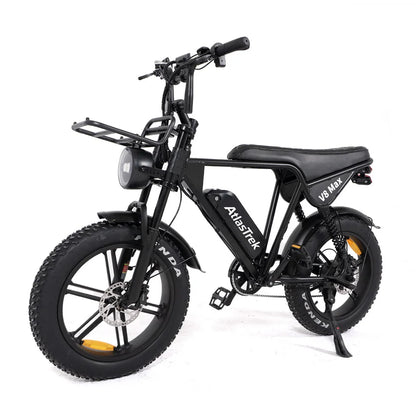 V8 High-Speed Mountain Bike 48V 20-Inch Wide Tires 15Ah Lithium Battery Rear Hub Motor EU Warehouse