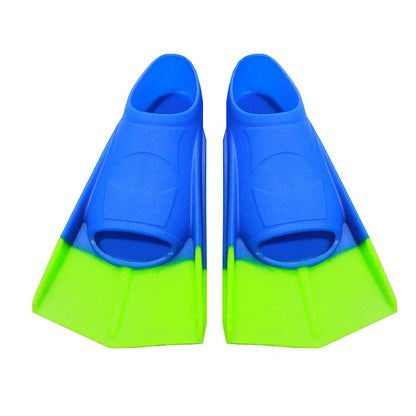 Sinodiving Wide Size Adult and Kids Scuba Fins Soft Silicone Surf and Swimming Pool Training Exercise Gear