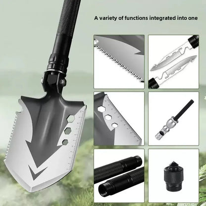 ODM & OEM Outdoor Shovel Industrial Grade Portable Steel Multitool Detachable Garden Equipment Camping Shovels
