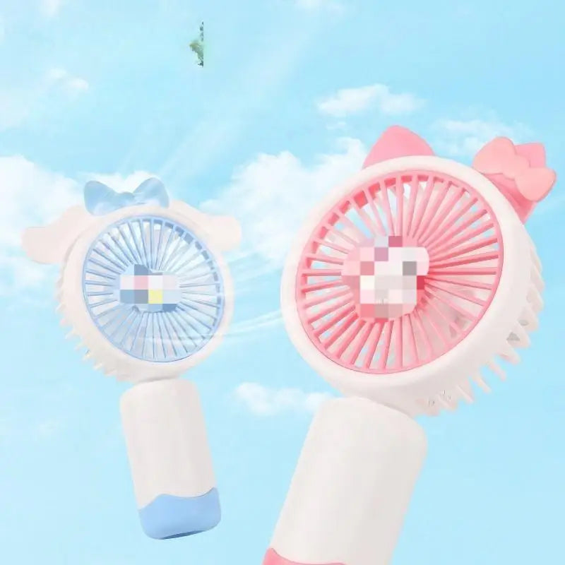 Highly Popular Hand - Held Small Mini Cooling Fan with USB Charging Function Suitable for Personal and Office Use