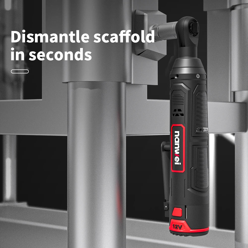 For NanWei 12V Electric Wrench Cordless Industrial & DIY Grade Power Drill Battery Operated Brushless Screwdriver NanWei Car Repair