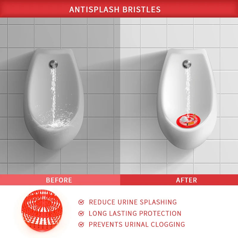 Modern Sensor Urinal Screen Deodorizer Anti-Splash Fresh Urinal Mats for Bathroom