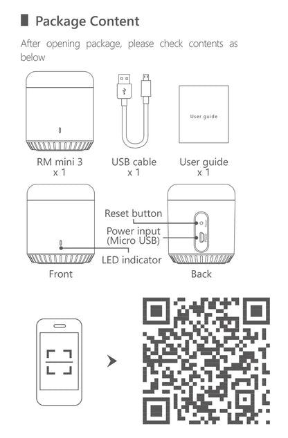 Broadlink Original RM Mini 3 WiFi+IR Smart Home APP Remote Control for Alexa Google Home IFTTT WiFi+IR+4G Wireless APP Broadlink