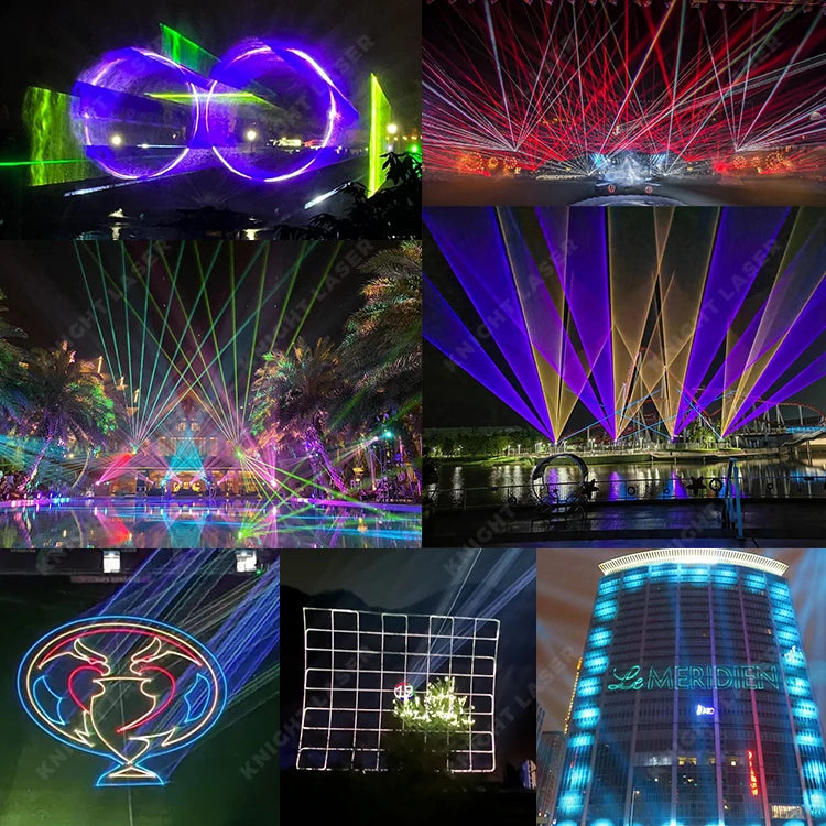 20w 30w Outdoor IP65 IP54 Dj Disco Rgb 3D Animation logo Effect Sky Ilda Professional Programmable Laser Light Show Projector