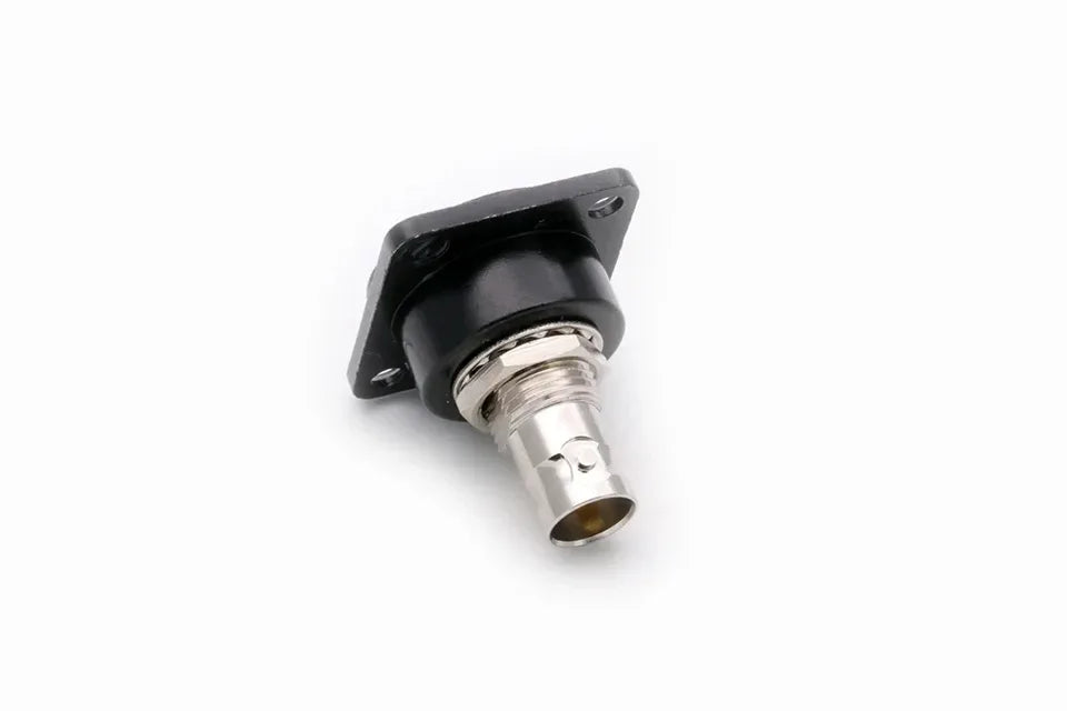 1pc BNC Female Socket Adapter Panel Mount Chassis Connector D-type Soldering free 50ohm/75ohm Audio&Video Jack