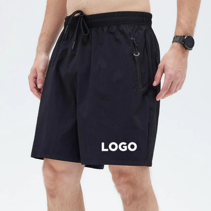 In Stock Custom Fitness Gym Running Hiking Water-Resistant Quick Dry Lightweight Multi-Pockets Outdoor Active Shorts for Men