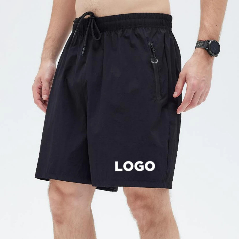 In Stock Custom Fitness Gym Running Hiking Water-Resistant Quick Dry Lightweight Multi-Pockets Outdoor Active Shorts for Men