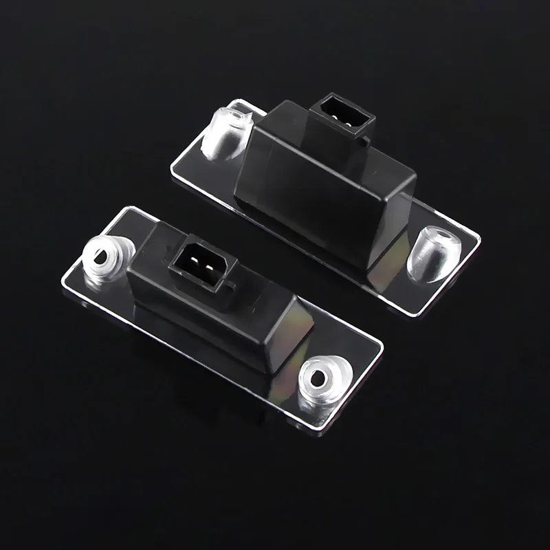 2x For Audi A3 8L S3 Sportback A4 S4 B5 Avant A5 S5 Car Rear LED License Number Plate Light 12V White 6000k SMD Auto Tail Lamp