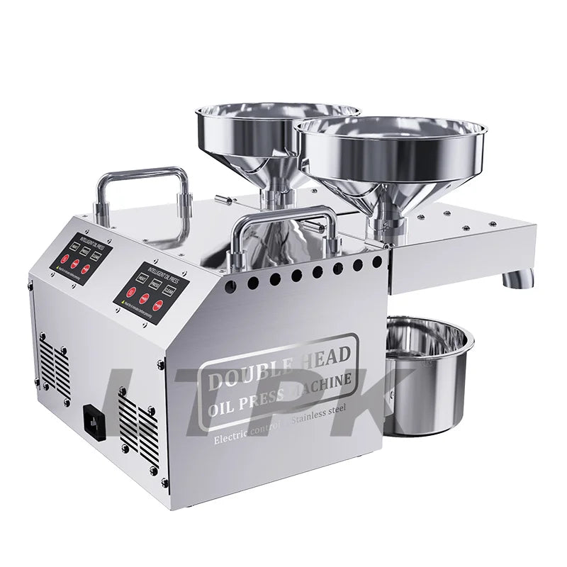 B02 Full Automatic Mini Small Household Home Use Oil Extraction Making Edible Olive Oil Press Machine