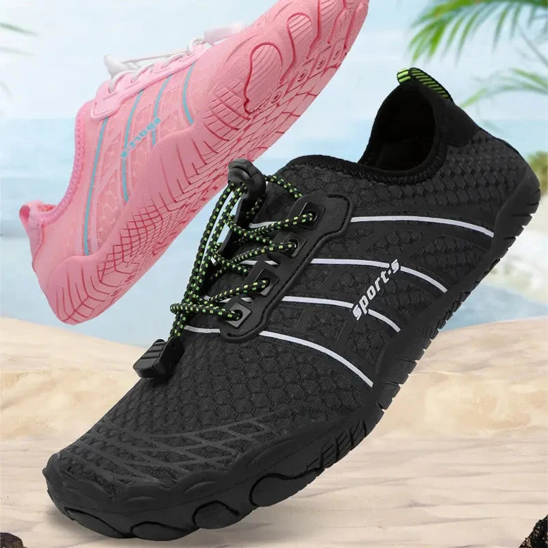 Outdoor Sport Sandals Quick Dry Non Slip Rubber Athletic Sport Kayaking Boating Hiking Surfing Casual Walking Beach Water Shoes