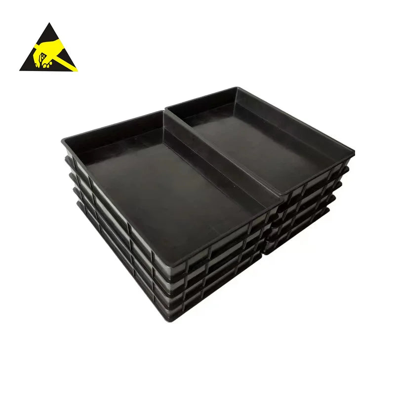 Time-Limited Colored Bins Small Case Storage Racks Anti Static Bag And Box Esd Container Tray