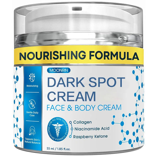 1.85 Fl oz 55 ml Moisturizing Skin Lightening Cream Dark Spot Corrector Collagen Niacinamide Acid for Hyperpigmentation Face by PDG ibma